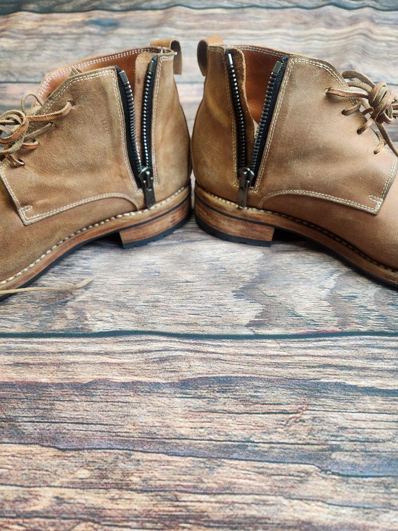 靴 guidi&rosellini Side Zip Half boots 43