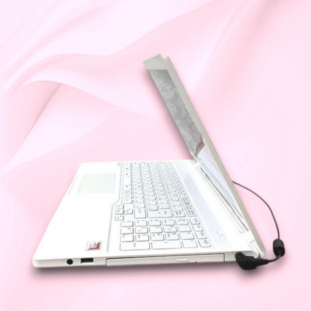 e92 美品⭐ 富士通 サクサク SSD ノートパソコン エクセルワード 学習