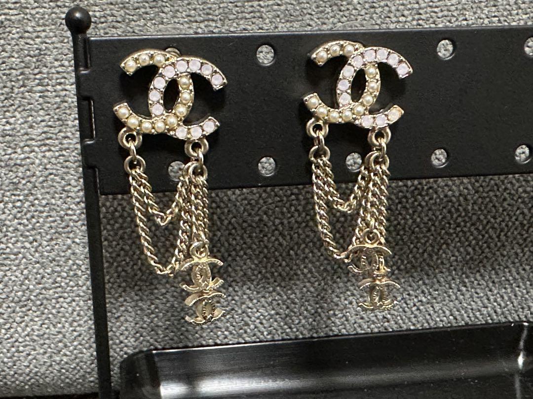 シャネル　ピアス　パール