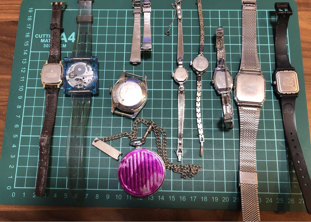 腕時計　懐中時計　ジャンク　中古　アンティーク　レトロ　セイコー　カシオ　まとめ