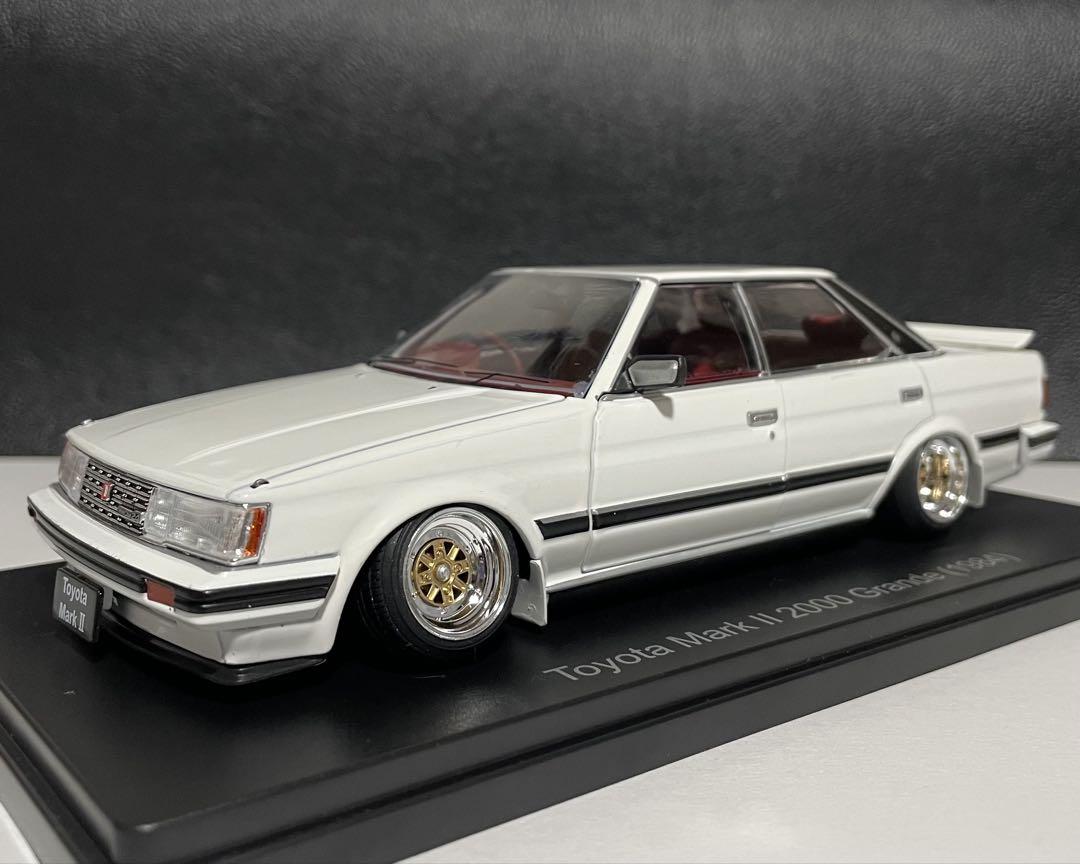 1/24 アシェット 国産名車 TOYOTA マークⅡグランデ 改造車 カスタム 1/24 アシェット 国産名車 TOYOTA マークⅡ 改 カスタム 旧車