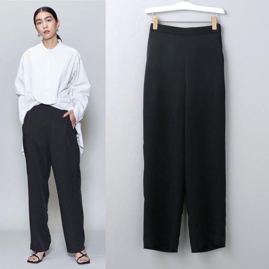 福袋 オンライン 6(ROKU)＞ SATIN メルカリ - サテンジップパンツ PANTS ZIP パンツ