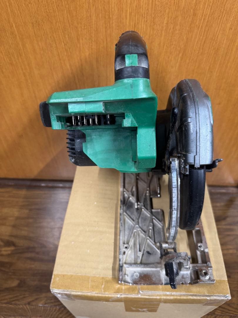 ハイコーキ C3606DA 165㎜ 36V 充電式丸のこ 中古 動作品　緑