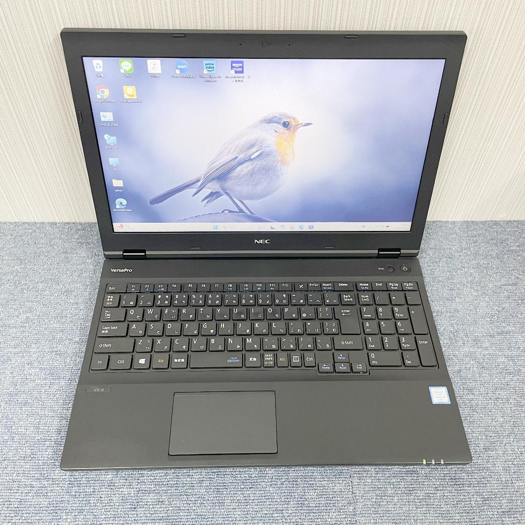 NEC　ノートパソコン　Windows11　オフィス付き　爆速SSD240GB