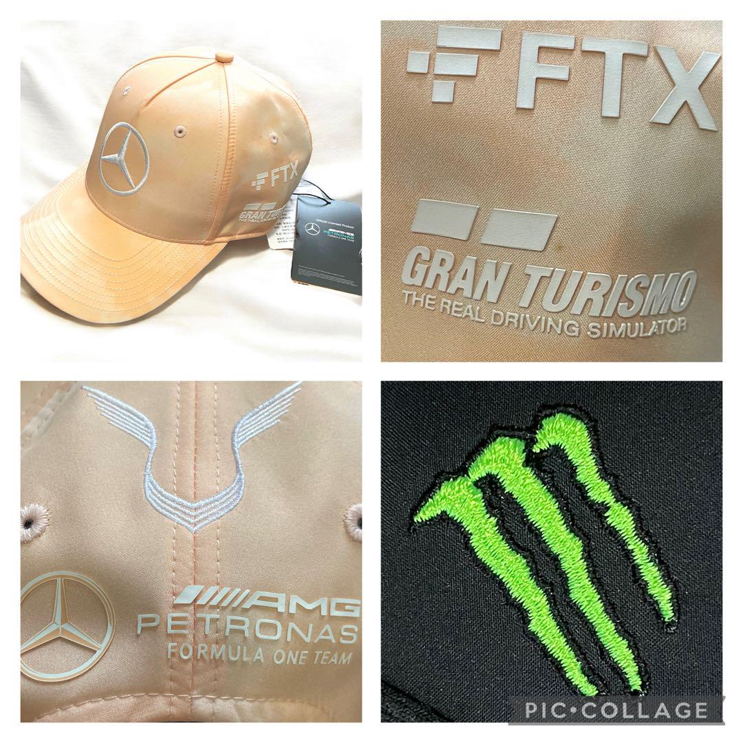 新品 タグ付き AMG グランツーリスモ モンスター ルイスハミルトン キャップ