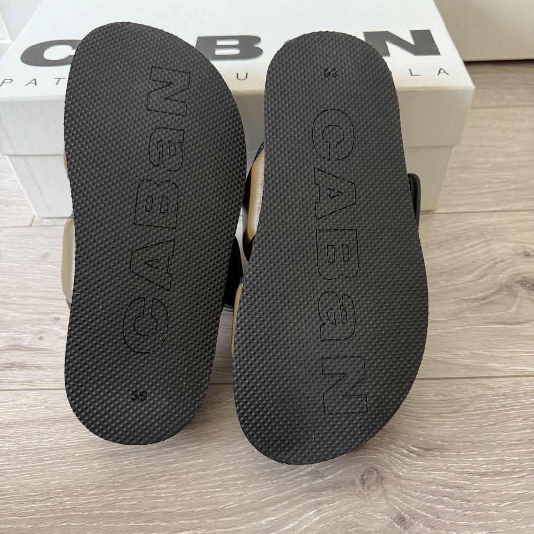 CABaN byPatricia Urquiola ダブルストラップサンダル36 CABaN by Patricia Urquiola ダブルストラップサンダル