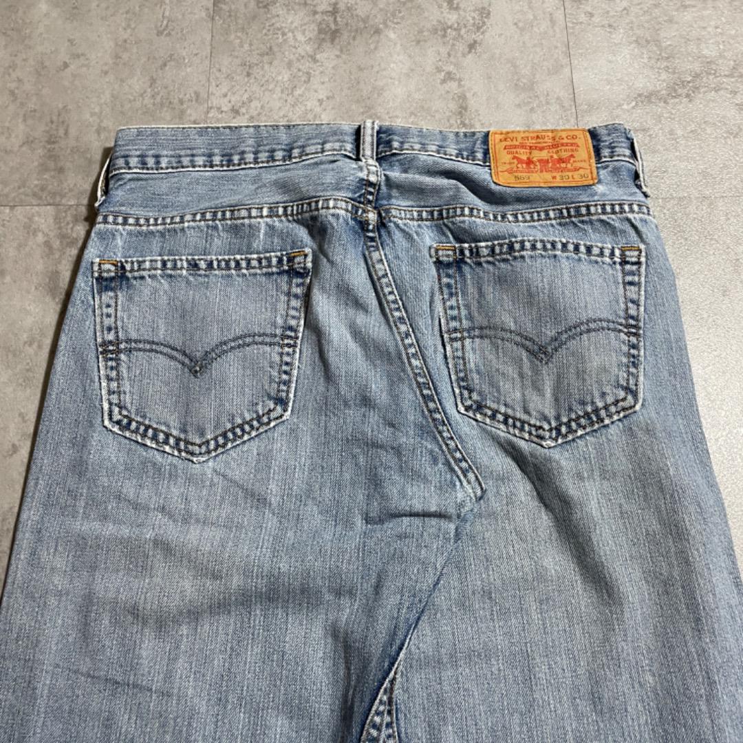 00s USA Levi  縦落 リーバイス 569 W30 L30