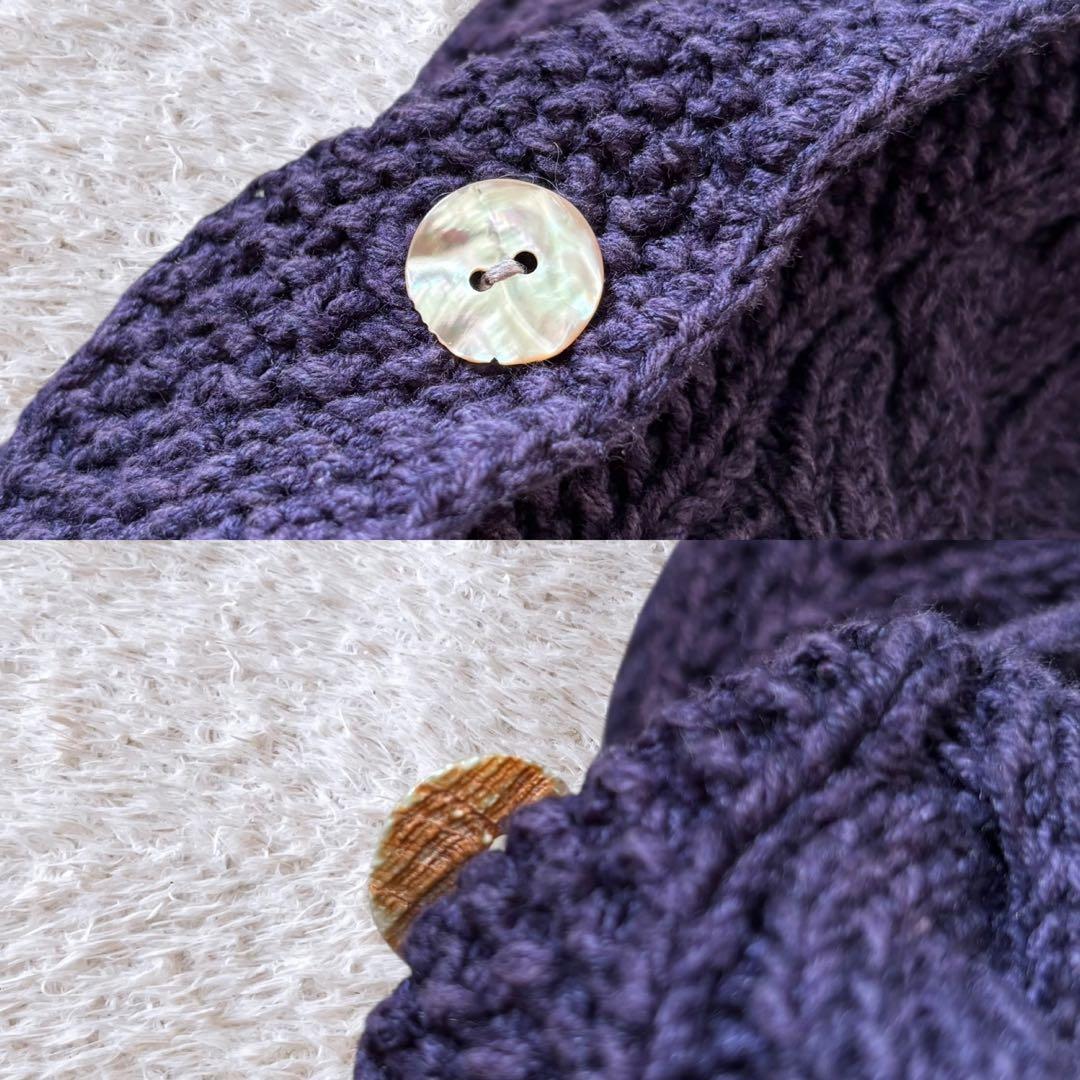 ハンドニット アランニット