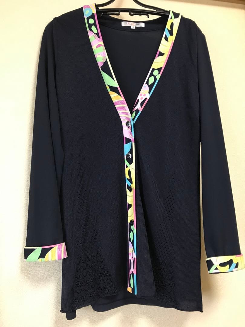 レオナール カーディガン サイズ40 M美品