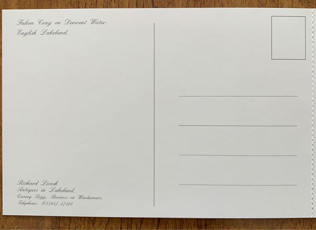 ①The Linthwaite House Hotelグッズ②英国湖水地方資料