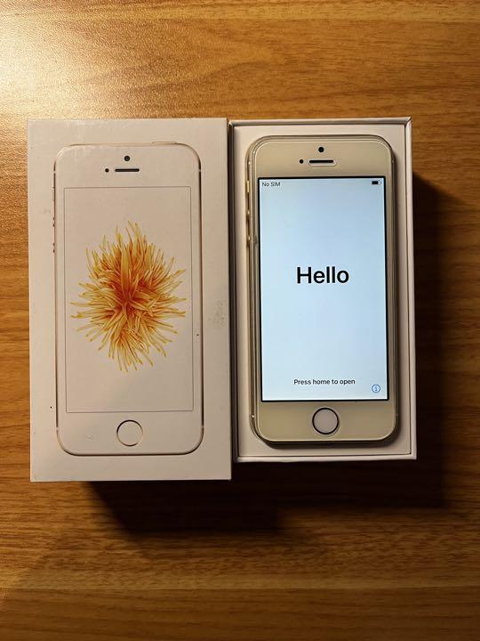 Apple iPhoneSE（第1世代）SIMフリー　128GB ゴールド SIMフリー iPhone SE 第1世代 128GB SIMフリー ゴールド