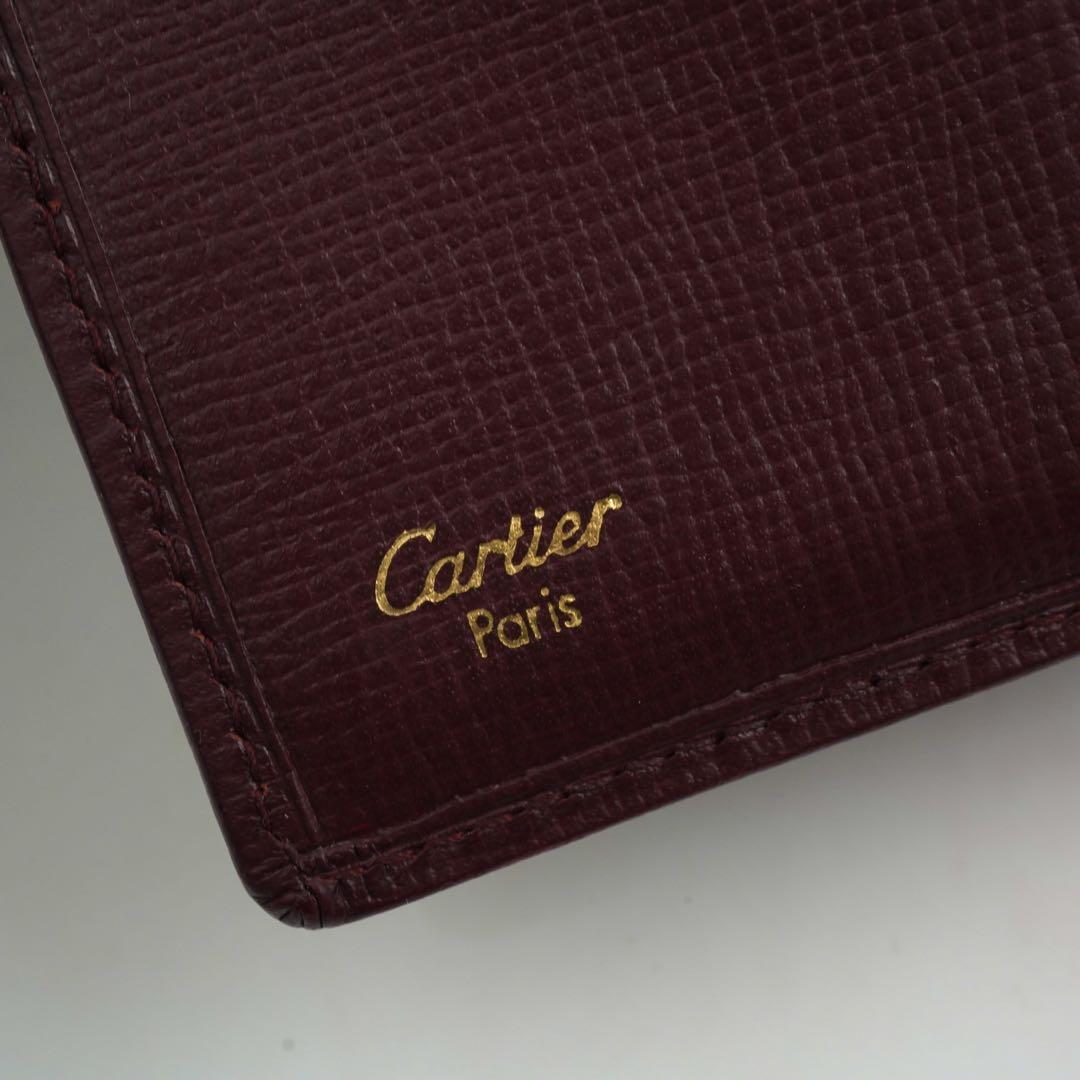 ✨未使用に近い✨　Cartier ミニ財布　マストライン　がま口　マルチェロ