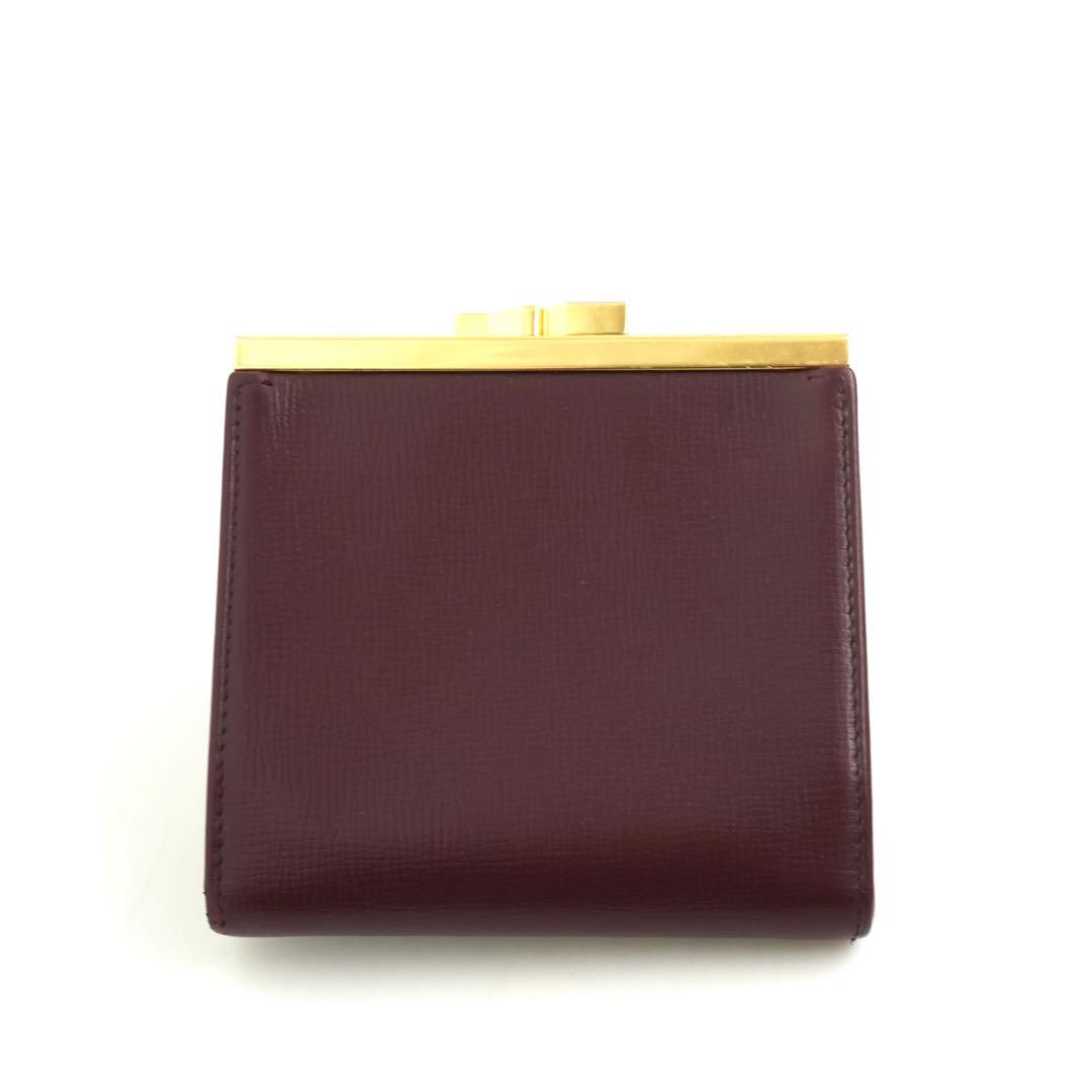 ✨未使用に近い✨　Cartier ミニ財布　マストライン　がま口　マルチェロ