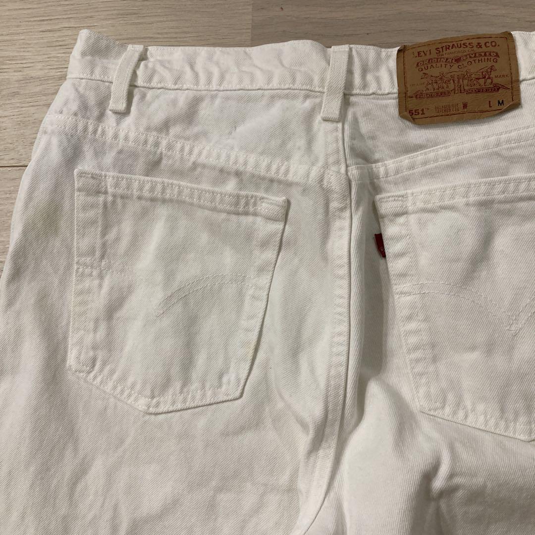 levi's551 ホワイトデニム