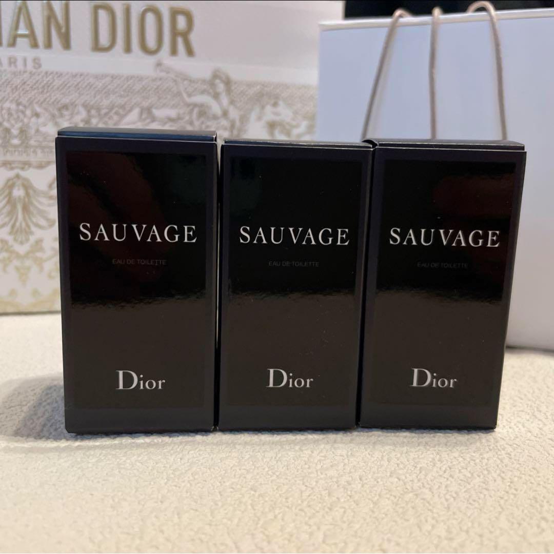 新品未開封　Dior SAUVAGE ディオール ソヴァージュ香水 10ml