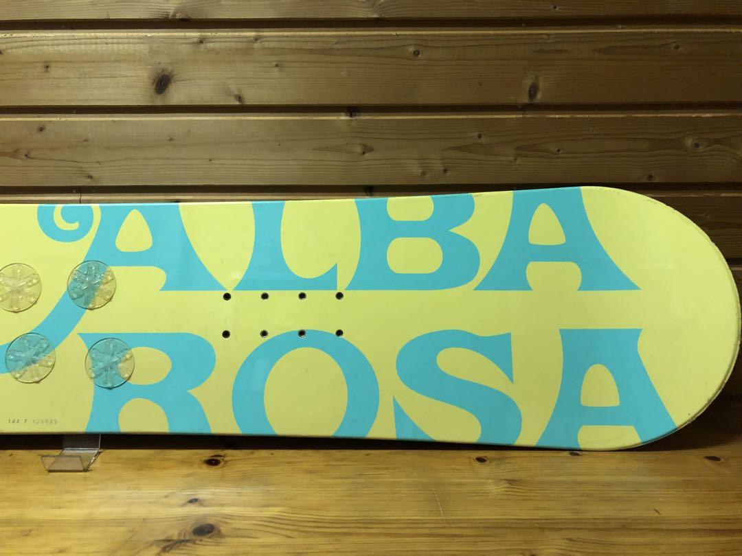 ALBA ROSA スノーボード ハイビスカス144cm ALBA ROSA スノーボード ハイビスカス144cm