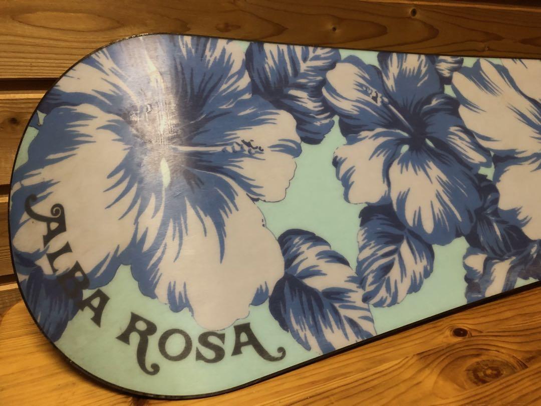 ALBA ROSA スノーボード ハイビスカス144cm ALBA ROSA スノーボード ハイビスカス144cm