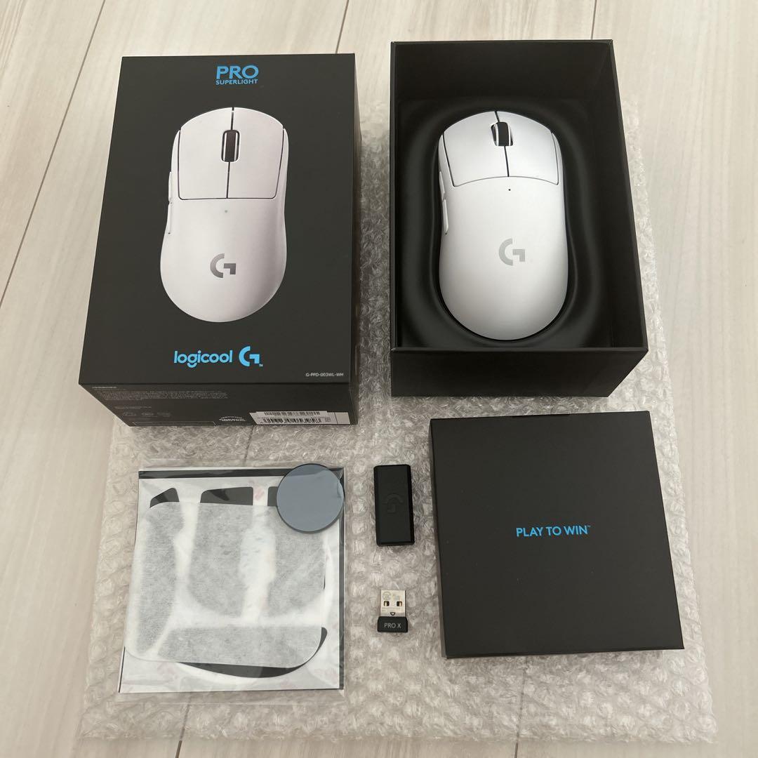 Logicool G Pro X Superlight 美品 箱・付属品完備