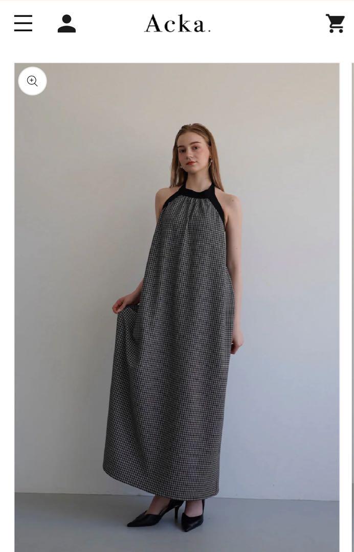 【本日限定価格】Acka.resort back open dress