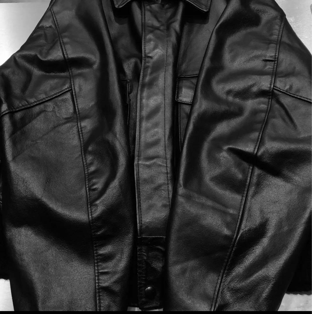 ジャケット・アウター OKAMOTON A-2 TYPE LEATHER JACKER USA + +