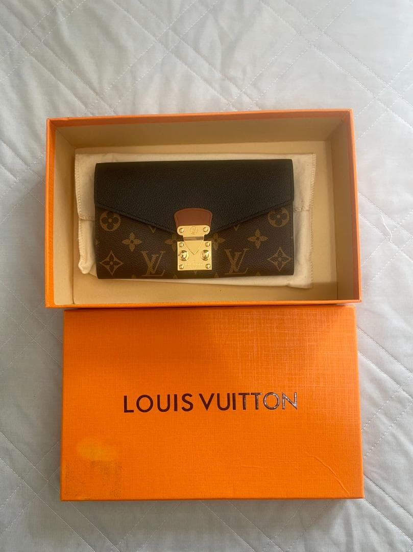 モノグラム ポルトフォイユ パラス 長財布 ノワール