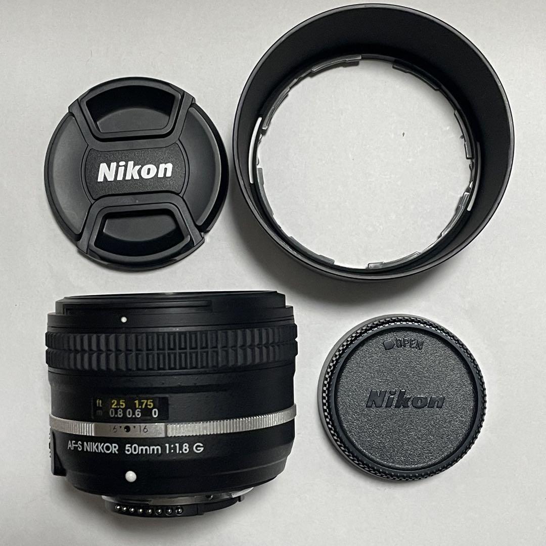美品！ニコン af-s 50mm f/1.8g Special Edition