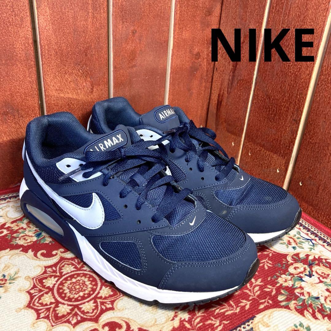 AIRMAX IVO 27.5cm NIKE ナイキ エアマックス ネイビー