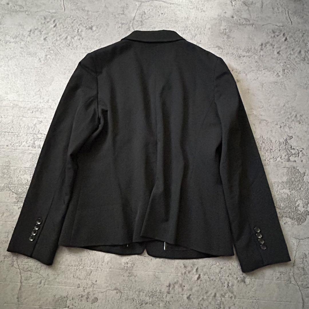 super120's neZque 4L ハルヤマ セットアップ スーツ 黒