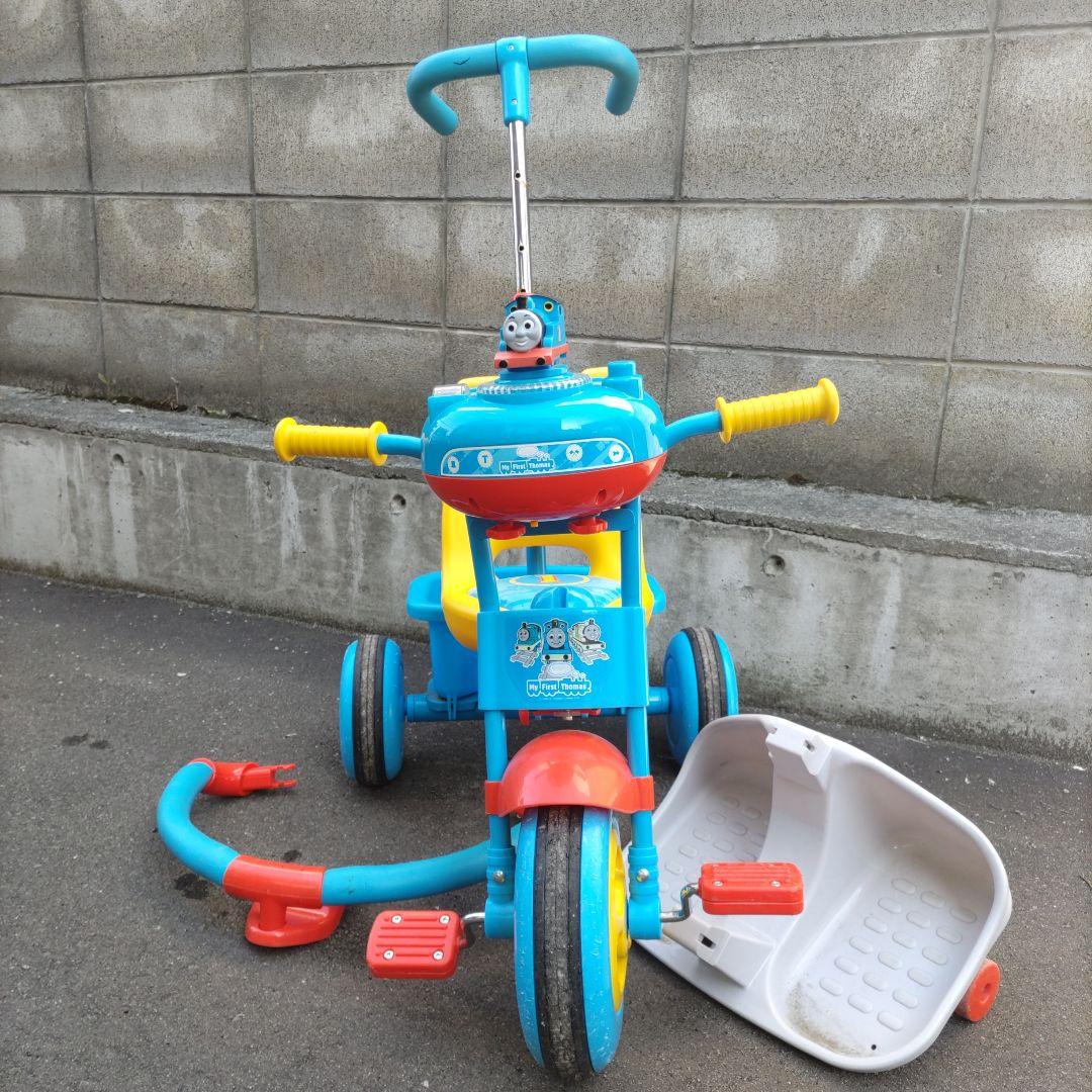 Amazon.co.jp: 上尾工業 きかんしゃトーマス かじ取り三輪車