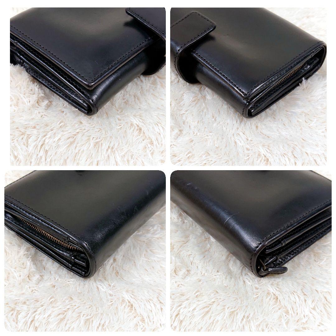 Whitehouse Cox S9696 PURSE WITH TAB ブラック