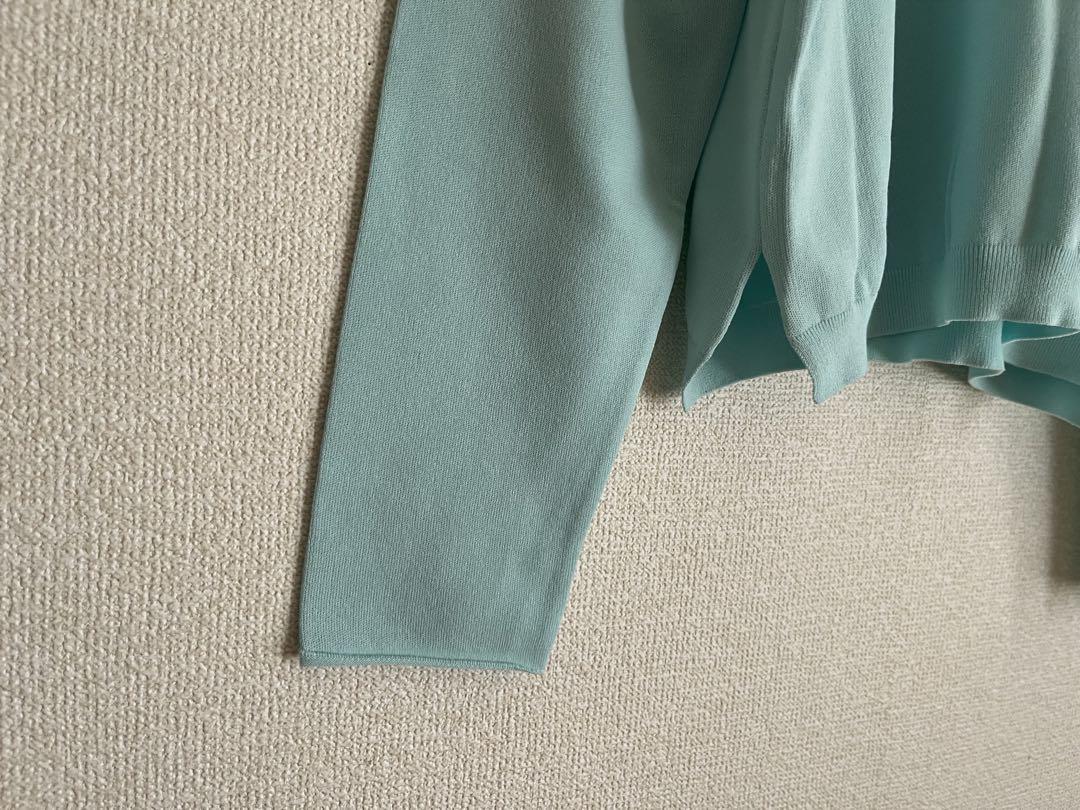 MACPHEE 長袖　カットソー　ミント　Ｓ MACPHEE 長袖 カットソー ミント S