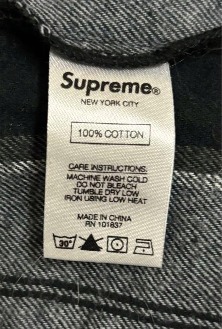 【人気モデル】Supreme チェック柄ネルシャツ Mサイズ
