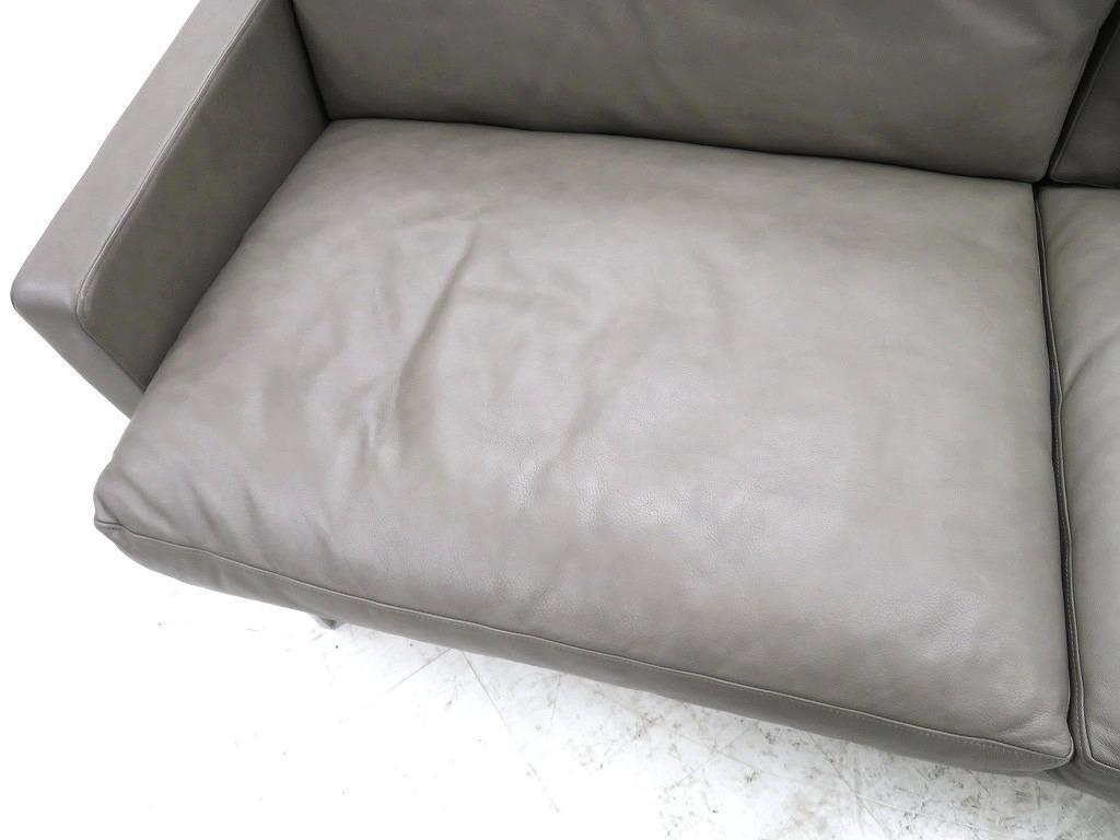 展示品　フリッツハンセン　総本革　レザー　リッソーニソファ　3人掛けソファ