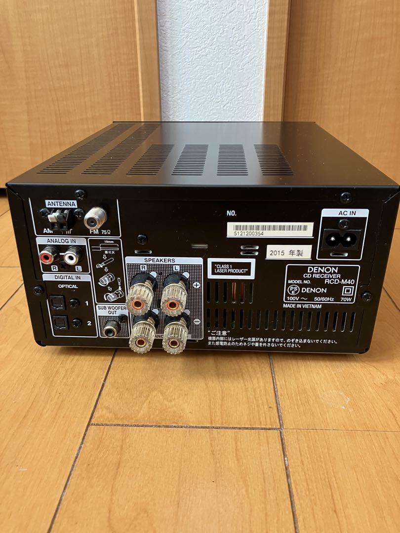【ジャンク扱い】DENON RCD-M40 2015年製