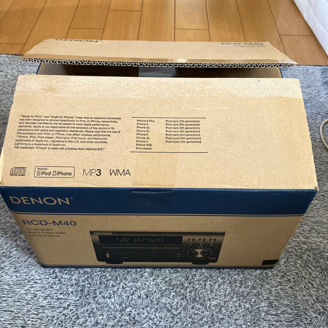 【ジャンク扱い】DENON RCD-M40 2015年製 ジャンク扱い】DENON RCD-M40 2015年製 - メルカリ