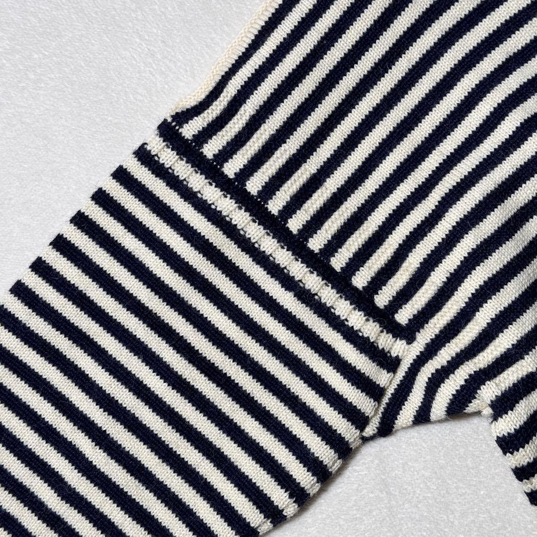 ル トリコチュール ガンジーセーター ニット ボーダー オーバーサイズ 50 ル トリコチュール ガンジーセーター ニット ボーダー オーバーサイズ 50