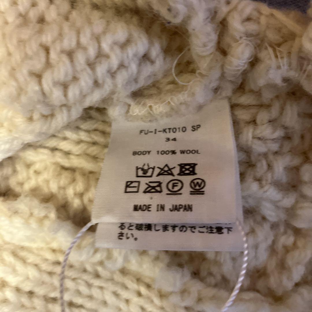美品フミカウチダ fumikauchida パッチワークニット