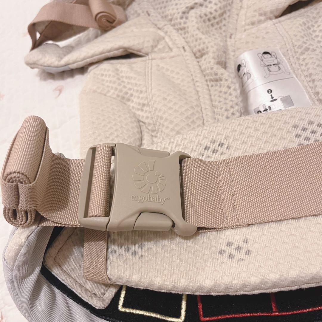 美品　エルゴベビー　抱っこ紐　オムニブリーズ　サンドベージュ
