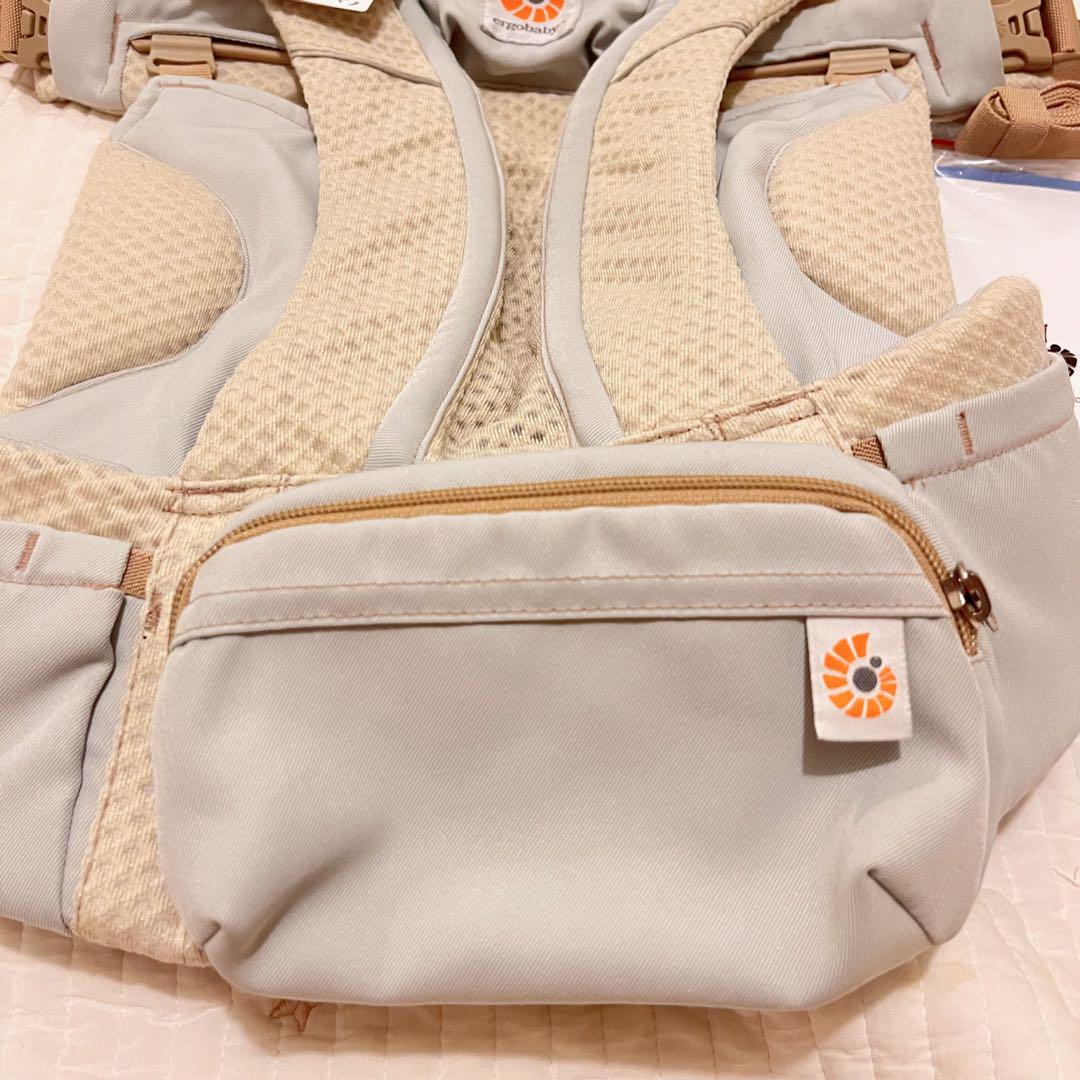 美品　エルゴベビー　抱っこ紐　オムニブリーズ　サンドベージュ
