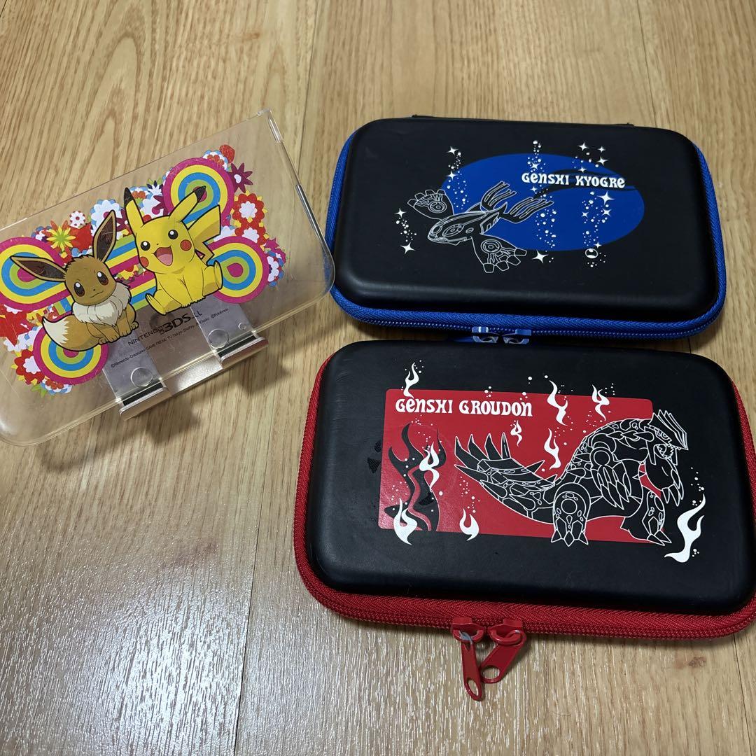 ニンテンドー3dsLL ポケモンハードケース ゲンシ グラードン ニンテンドー3dsLL ポケモンハードケース ゲンシ グラードン