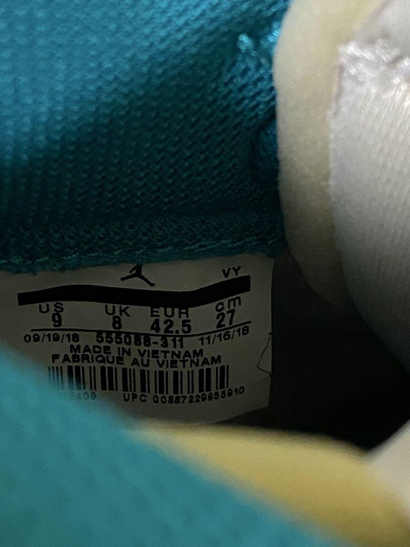 Nike Air Jordan 1 Retro High OG ターボグリーン