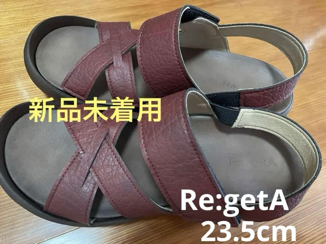 未着用　革　リゲッタ サンダル 23.5 日本製