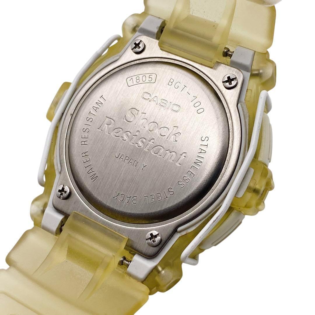 CASIO Baby-G デジタル レディース ラウンド 腕時計 1080