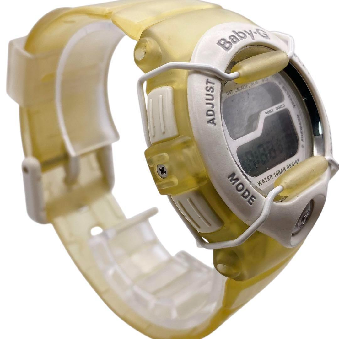 CASIO Baby-G デジタル レディース ラウンド 腕時計 1080