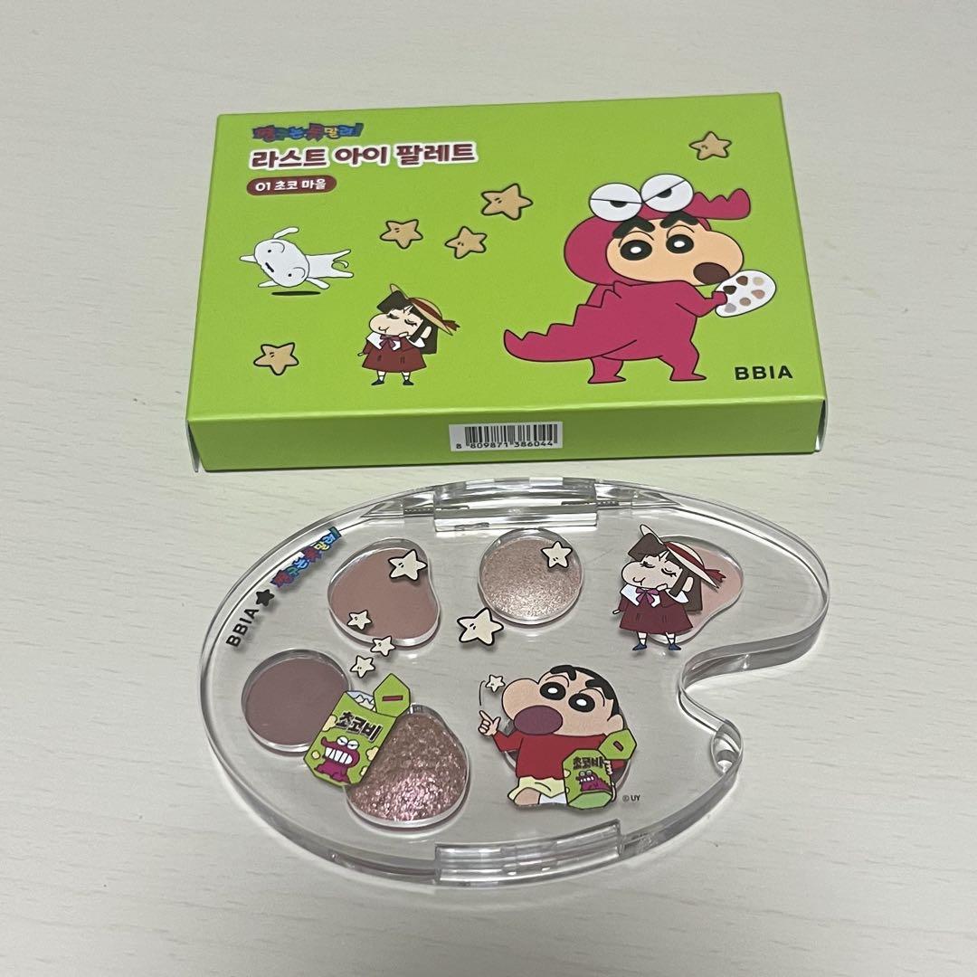 BBIA クレヨンしんちゃん ラストアイパレット 01 チョコ村