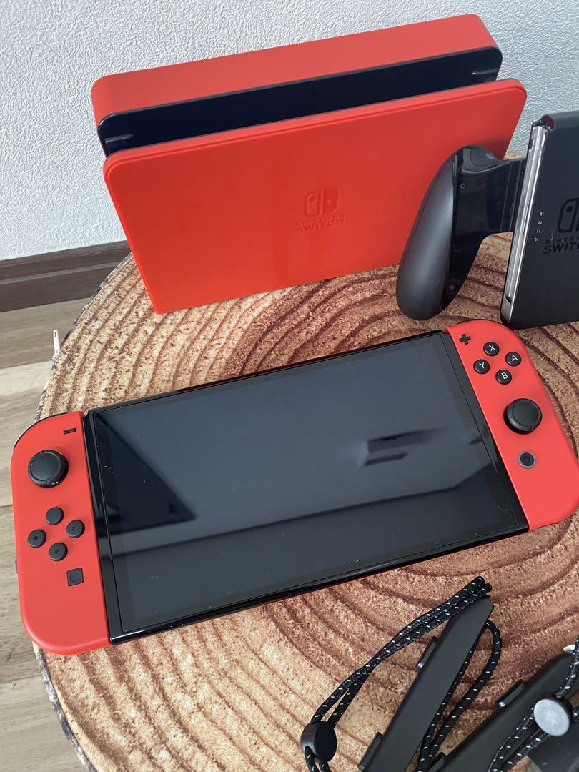 任天堂スイッチ　Switch本体有機EL マリオレッド　箱無し