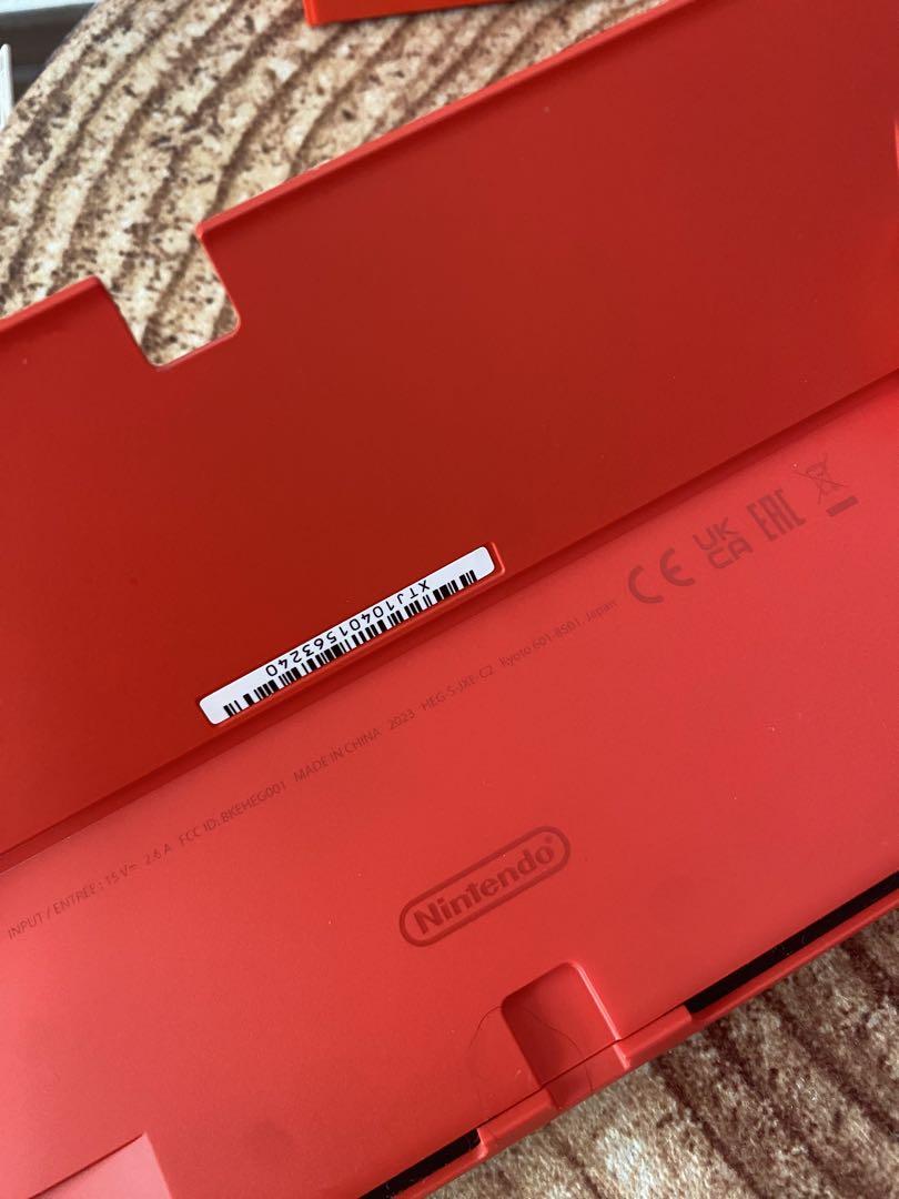 任天堂スイッチ　Switch本体有機EL マリオレッド　箱無し
