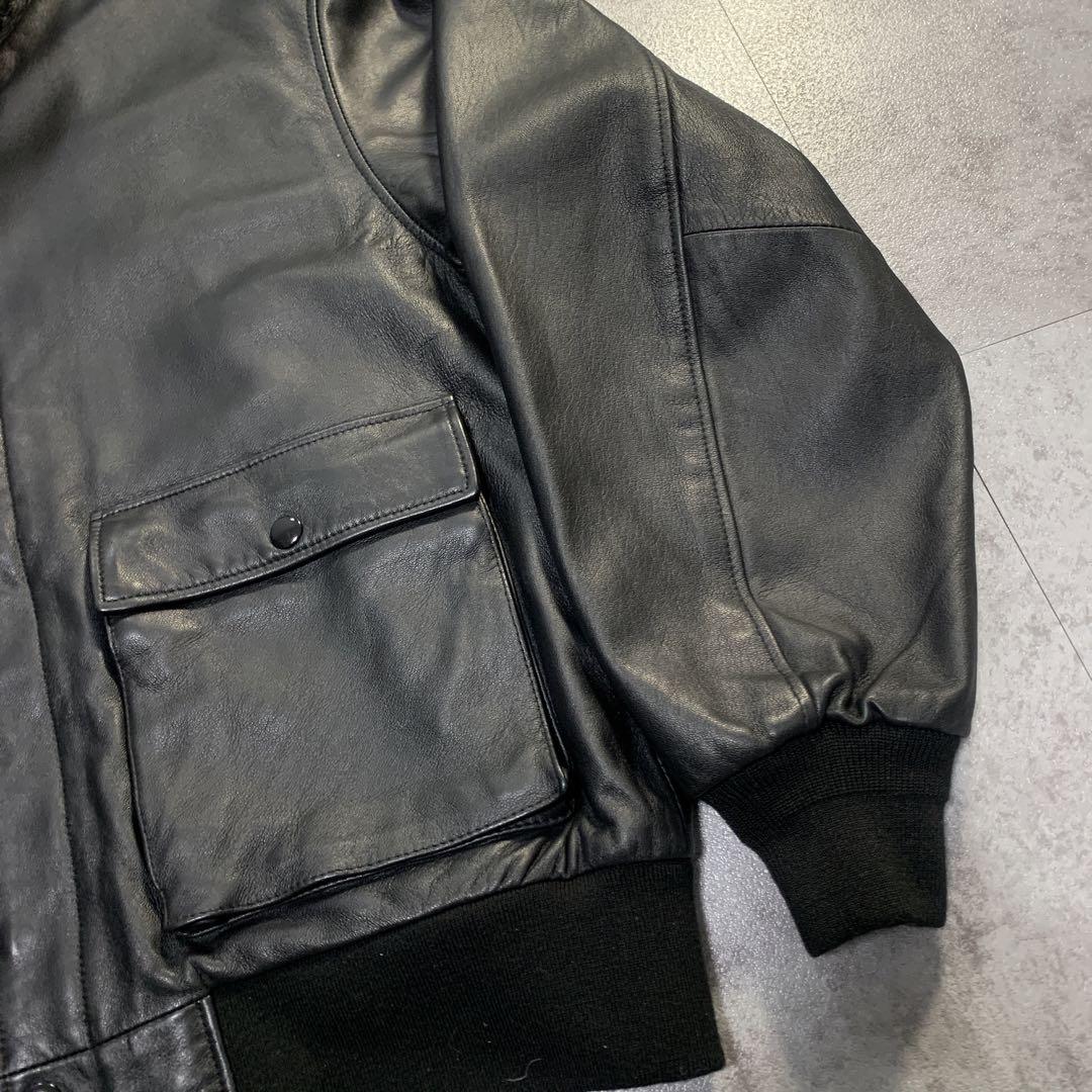 ジャケット・アウター SKOOKUN A-2 real leather flight jacket
