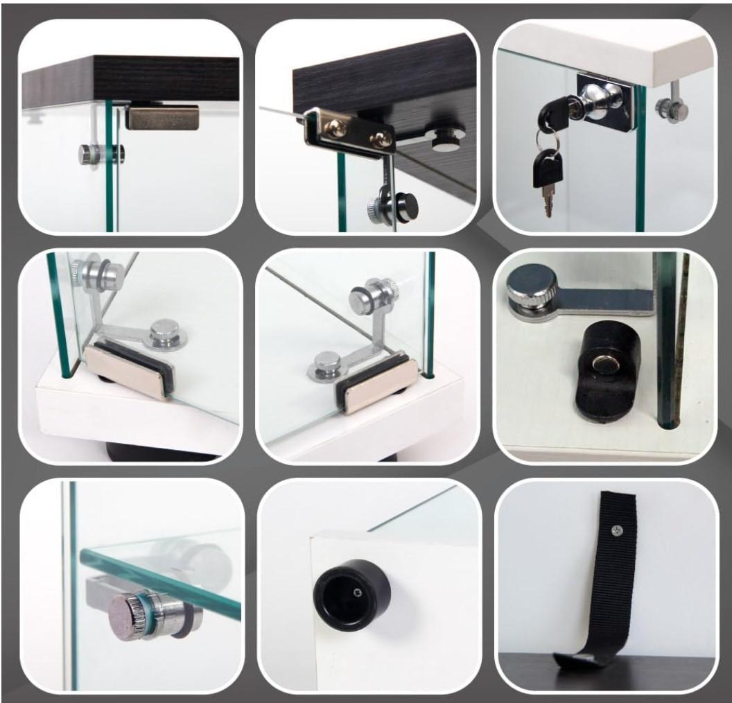 ケース｜3段ワイド黒｜フィギュア棚｜ショーケース