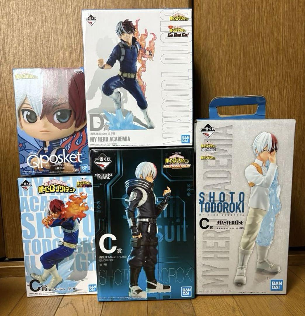 僕のヒーローアカデミア 轟焦凍 フィギュア セット コミック・アニメ